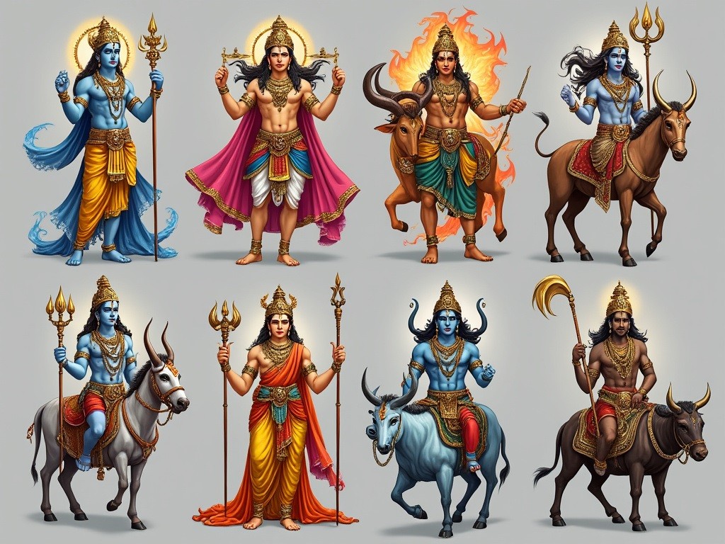 आठ दिशाओं के रक्षक आठ देवता