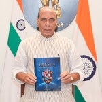 राजनाथ सिंह रक्षा कूटनीति पर 'रक्षा' दस्तावेज का विमोचन किया