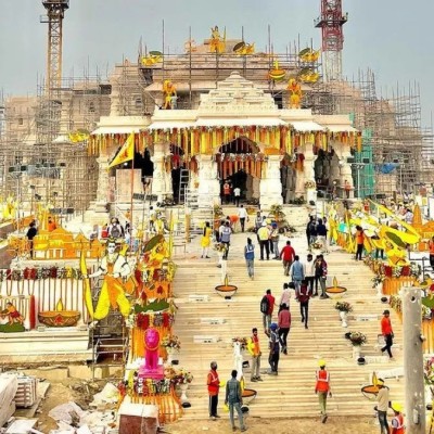 राम मंदिर के गर्भगृह में स्थापित होगी रामलला की 51 इंच लंबी प्रतिमा