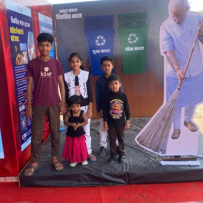 पिपरिया में चल रहे सांसद मेले में "नया भारत सशक्त भारत" चित्र प्रदर्शनी बनी आकर्षण का केंद्र